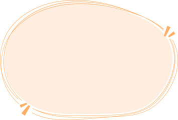 abstract background with speech bubble