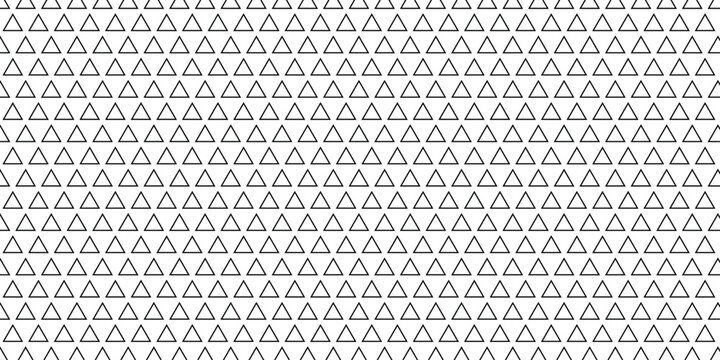 simple black outline triangle pattern for banner poster background.