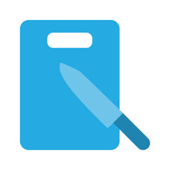 Cutting board icon design template