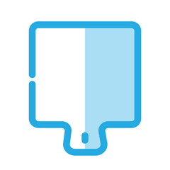 Cutting board icon design template