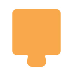 Cutting board icon design template