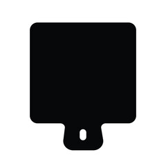 Cutting board icon design template