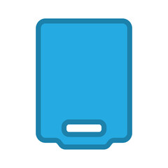 Cutting board icon design template