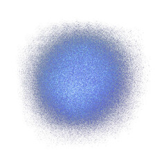 Abstract Blue Shimmer Dust Effect Overlay