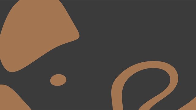 Seamless looping abstract blob background in midnight navy and terracotta. Ideal for modern intros, titles, presentations, websites, overlays, and branding with bold organic motion.