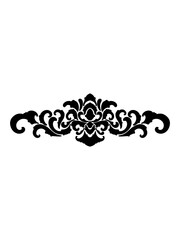 vintage frame with floral ornament