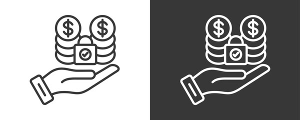 Cost Icon Set Vector Collection Isolated In Black And White © Jackcuan