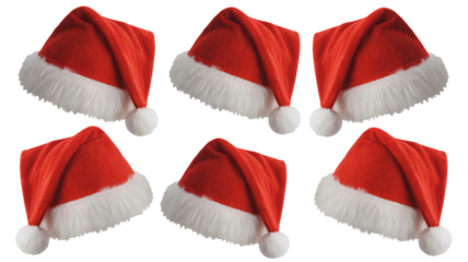 Festive Santa hats bring Christmas cheer and holiday spirit indoors