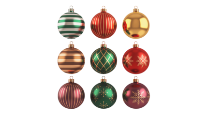 Festive Christmas ornaments bring joy to the holiday season