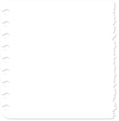 Obraz premium torn note paper