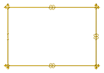 golden frame for text