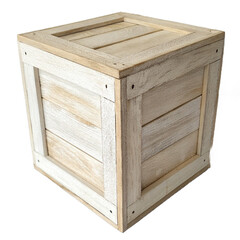 Rustic wooden crate offering secure storage and vintage charm for your next project, perfect for shipping or decorative display.