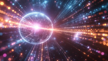 Fototapeta premium abstract space background