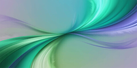 Abstract blue background with dynamic waves and lines creating a futuristic flow design wallpaper illustration