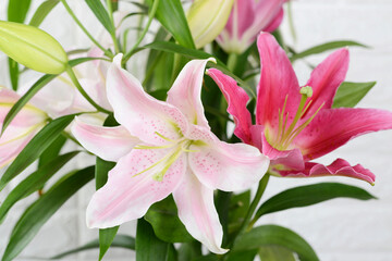 Fototapeta premium ユリのブーケ