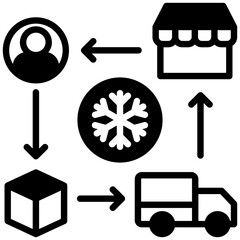 Cold Chain Icon
