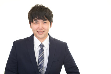 スーツ姿のビジネスマン