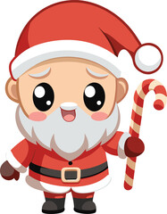 Christmas Santa Claus Vector Art for T-Shirts, Cute and Artistic Santa Claus T-Shirt Vector, Santa Claus Vector T-Shirt Designs