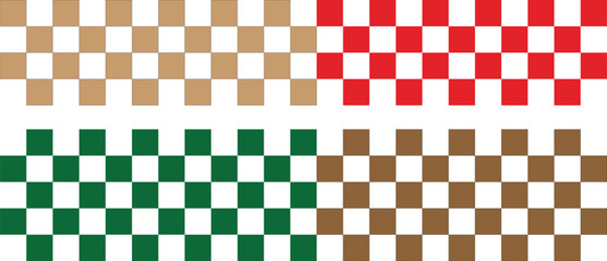 Abstract colorful mosaic background. A square pattern. Puzzle.eps10