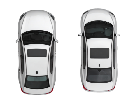 Arch of Constantine Historical Landmark Pair, isolated on transparent background 