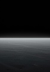 Obraz premium A massive, uniform expanse stretches toward the horizon, suggesting infinite distance and profound emptiness and requiring potential input ,horizon ,endless ,clear