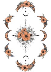 月の花冠とささやき