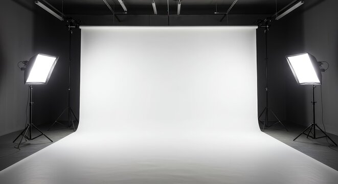 Capturing dynamic energy and motion against an absolutely seamless, bright white infinity cyclorama background ,background ,area ,space