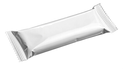 Product Packaging Mockup: A simple product packaged in a blank white wrapper, ready for a label design, product branding or advertising. This sleek mockup suggests elegance and attention to detail.