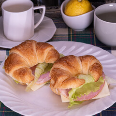 ハムチーズサンド