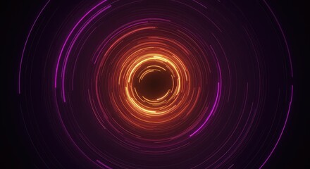 Obraz premium A swirling vortex of color and light creating a hypnotic, dynamic background texture. Generative modern graphic art with infinite movement ,complexity ,colorful ,background