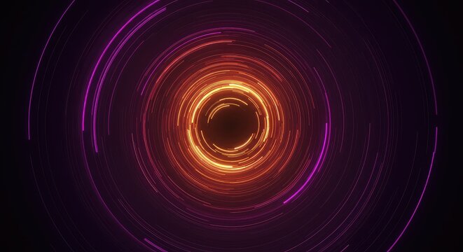 A swirling vortex of color and light creating a hypnotic, dynamic background texture. Generative modern graphic art with infinite movement ,complexity ,colorful ,background