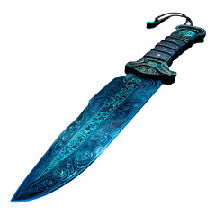 Mystical Dagger: An intricately designed dagger, its blade adorned with mesmerizing patterns. The dagger gleams with an ethereal aura.