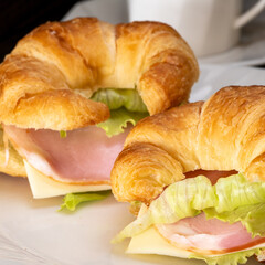 ハムチーズサンド