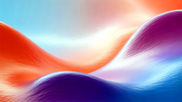 Abstract colorful wavy gradient texture background design for art