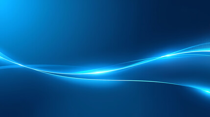 Modern blue abstract background with flowing light trails for technology, business, or science presentations and website design, creating a sleek dynamic feel