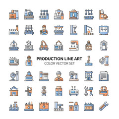 Industrial Production and Manufacturing Process Concept