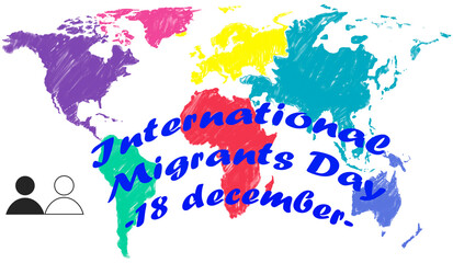 Obraz premium World Map Global International Globalisation Concept