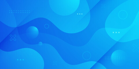 Abstract blue fluid background. Simple wave liquid pattern concept element background.
