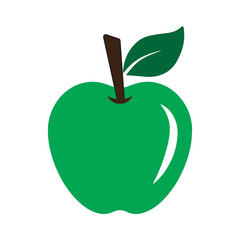 apple green fruit icon