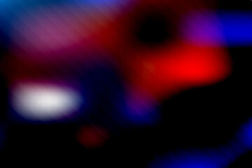 Abstract red blue purple bokeh lights vibrant color streaks effect