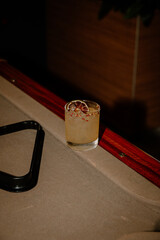Spicy Margarita In Short Glass