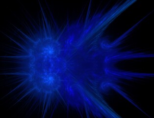 Imaginatory fractal abstract background Image