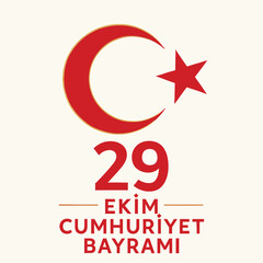 29 Ekim Cumhuriyet with Turkish National Pride 