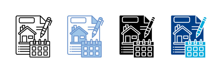 Tax Icon Set Multiple Style Collection