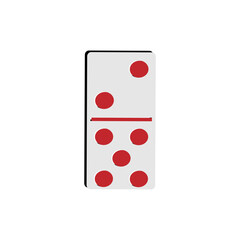 domino card icons two and five