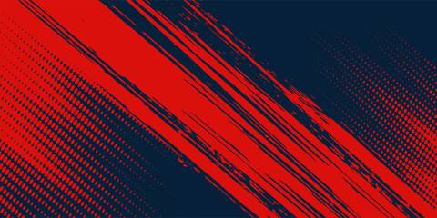 Background blue banner design vector, dynamic sporty horizontal vector texture