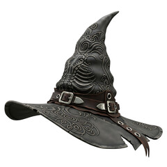 Witch Hat Isolated on Transparent Background