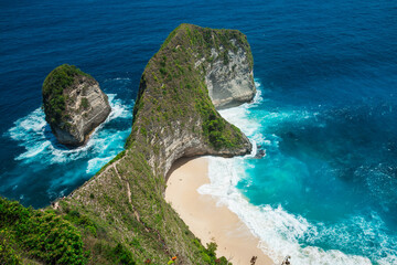 Kelingking Beach is one of the most picturesque and stunning beaches in Nusa Penida Island