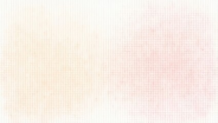 Fototapeta premium Delicate watercolor effect featuring soft peach and beige tones blending with a fine grid pattern.