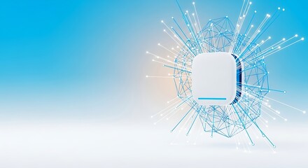 Abstract Networked Neural System Processing Data Flow Information